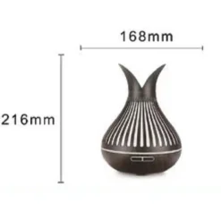 DIFFUSORE AROMI UMIDIFICATORE ULTRASUONI 500ML 8W AROMATERAPIA ELETTRICO TX-8359