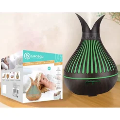 DIFFUSORE AROMI UMIDIFICATORE ULTRASUONI 500ML 8W AROMATERAPIA ELETTRICO TX-8359