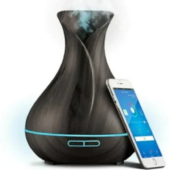 DIFFUSORE AROMI UMIDIFICATORE ULTRASUONI 500ML 10W AROMATERAPIA WIFI SMART HOME TX-8363