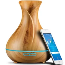 DIFFUSORE AROMI UMIDIFICATORE ULTRASUONI 500ML 10W AROMATERAPIA WIFI SMART HOME TX-8363