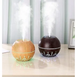 DIFFUSORE AROMI UMIDIFICATORE ARIA ULTRASUONI 350ML 2W USB AROMATERAPIA TX-8335