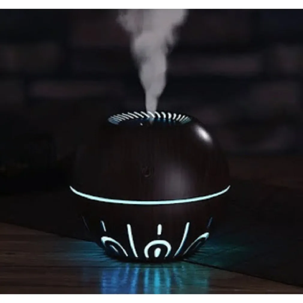 DIFFUSORE AROMI UMIDIFICATORE ARIA ULTRASUONI 350ML 2W USB AROMATERAPIA TX-8335