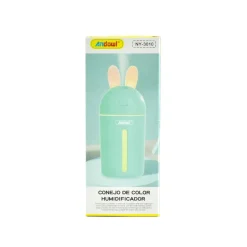 DIFFUSORE AROMI UMIDIFICATORE 35ML/H USB LUCE NOTTURNA AUTO CASA BUNNY NY-3010
