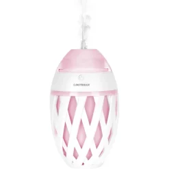 DIFFUSORE DI ESSENZE PROFUMATE A ULTRASUONI 7 LUCI LED USB Ø11CM H18CM PER CROMOTERAPIA