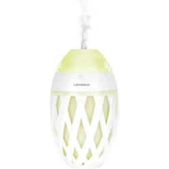 DIFFUSORE DI ESSENZE PROFUMATE A ULTRASUONI 7 LUCI LED USB Ø11CM H18CM PER CROMOTERAPIA