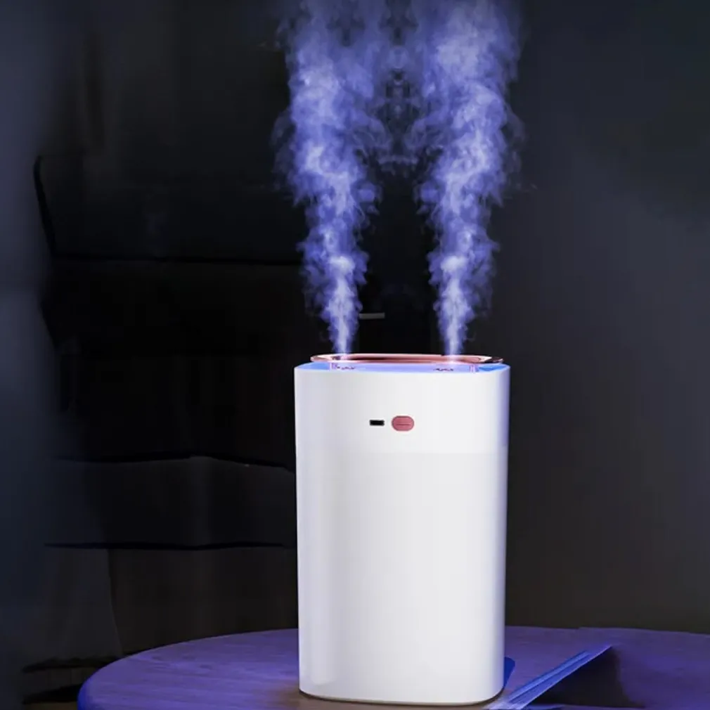 DIFFUSORE PER AMBIENTE AROMATERAPIA DI OLI ESSENZILI PROFUMATORE NANO SPRAY LED