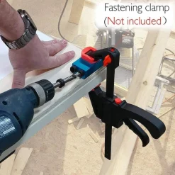 DIMA PER FORI A TASCA CON PUNTE DI TRAPANO 15° FALEGNAME POSIZIONATORE 14 PEZZI