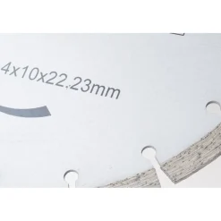 DISCO DIAMANTATO TAGLIO MARMO CEMENTO MATTONI PIETRA SEGA CIRCOLARE Ø230mm