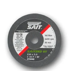 DISCO PER FLEX TAGLIO FERRO METALLO DIAMETRO 115 X 1.6 SAITEKO SAIT EKO