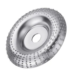 DISCO PER SMERIGLIATRICE ANGOLARE RASPA LEVIGATURA INTAGLIO LEGNO 125 MM 66014