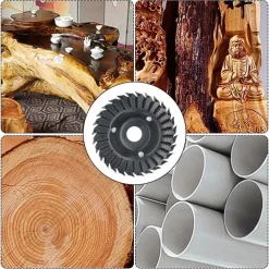 DISCO PER SMERIGLIATRICE ANGOLARE RASPA LEVIGATURA INTAGLIO LEGNO 125 MM 66016