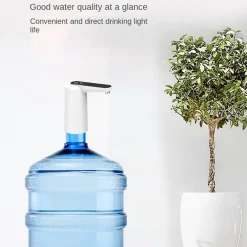 DISPENSER AUTOMATICO DI ACQUA PER BOCCIONI EROGATORE RUBINETTO RICARICABILE