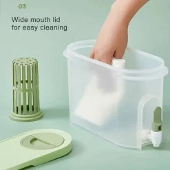 DISPENSER CONTENITORE 3,9 LT CON RUBINETTO PER BEVANDE DISTRIBUTORE DA EVENTI