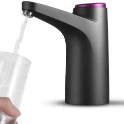 DISPENSER EROGATORE D'ACQUA RICARICA USB AUTOMATICA POMPA PORTATILE ELETTRICA UNIVERSALE