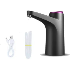DISPENSER EROGATORE D'ACQUA RICARICA USB AUTOMATICA POMPA PORTATILE ELETTRICA UNIVERSALE