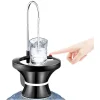DISPENSER EROGATORE D'ACQUA RUBINETTO CON BASE PER BOCCIONI RICARICABILE USB