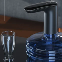 DISPENSER EROGATORE D'ACQUA RUBINETTO ELETTRICO AUTOMATICO BOCCIONI RICARICABILE