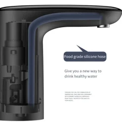 DISPENSER EROGATORE D'ACQUA RUBINETTO ELETTRICO AUTOMATICO BOCCIONI RICARICABILE