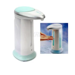 DISPENSER EROGATORE DOSATORE SAPONE AUTOMATICO INFRAROSSI CON FOTOCELLULA