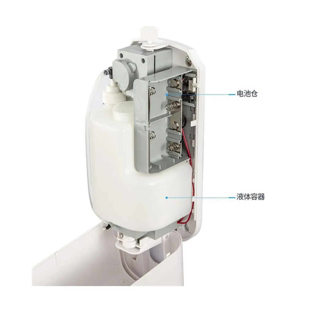 DISPENSER EROGATORE DOSATORE SAPONE AUTOMATICO INFRAROSSI CON FOTOCELLULA 1000ML