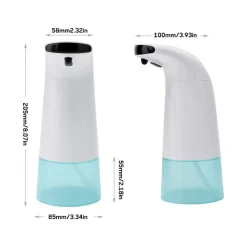 DISPENSER EROGATORE DOSATORE SAPONE AUTOMATICO INFRAROSSI CON FOTOCELLULA 280ML