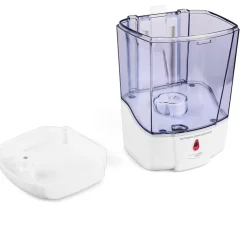 DISPENSER EROGATORE DOSATORE SAPONE AUTOMATICO INFRAROSSI CON FOTOCELLULA 600ML