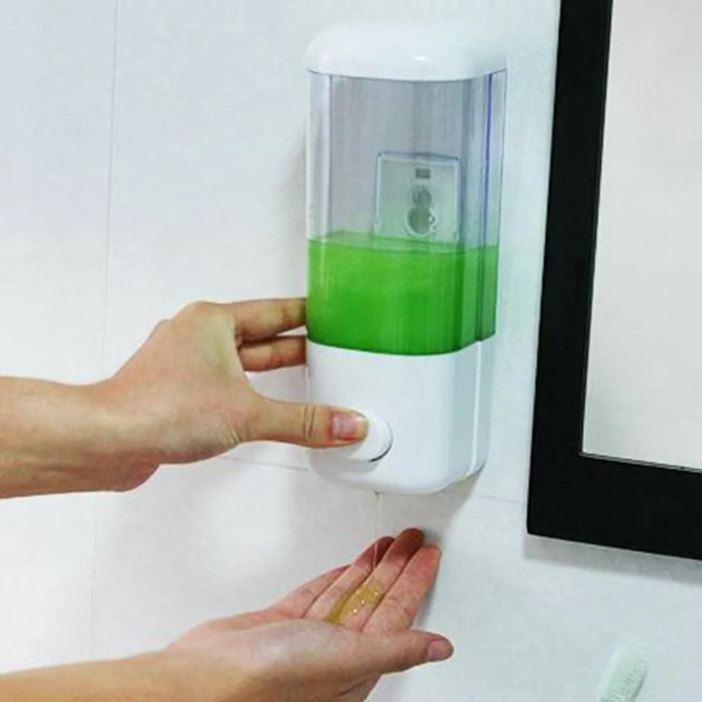 DISPENSER EROGATORE PER SAPONE LIQUIDO GEL IGIENIZZANTE MANI A MURO DISTRIBUTORE