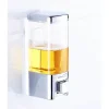DISPENSER EROGATORE PER SAPONE LIQUIDO CONTENITORE A MURO CASA HOTEL 500 ML