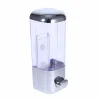 DISPENSER EROGATORE PER SAPONE LIQUIDO 500 ML MURO DOSATORE A PARETE BAGNO