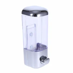 DISPENSER EROGATORE PER SAPONE LIQUIDO 500 ML MURO DOSATORE A PARETE BAGNO