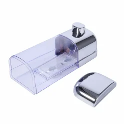 DISPENSER EROGATORE PER SAPONE LIQUIDO 500 ML MURO DOSATORE A PARETE BAGNO