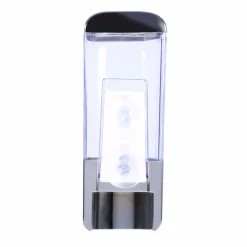 DISPENSER EROGATORE PER SAPONE LIQUIDO 500 ML MURO DOSATORE A PARETE BAGNO