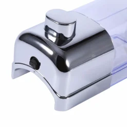 DISPENSER EROGATORE PER SAPONE LIQUIDO 500 ML MURO DOSATORE A PARETE BAGNO