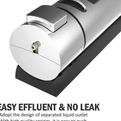 DISPENSER EROGATORE PORTA SAPONE MANUALE DOSATORE PROFESSIONALE A MURO 400ML SIL