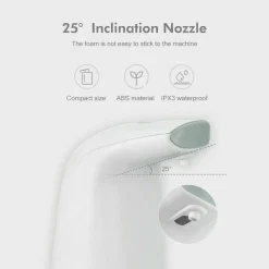 DISPENSER GEL IGIENIZZANTE SAPONE AUTOMATICO SCHIUMA 250 ML SENSORE BAGNO CASA