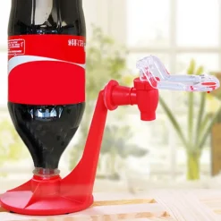 DISPENSER PER BEVANDE CON EROGATORE FIZZ SAVER BEVANDE GASSATE ACCESSORIO CUCINA