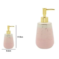 DISPENSER PER SAPONE LIQUIDO 17.9X8.6CM LAVANDINO ACCESSORI ARREDO BAGNO 79969