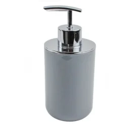 DISPENSER PORTA SAPONE LIQUIDO GRIGIO CHIARO PER RICAMBIO ACCESSORI BAGNO 69469