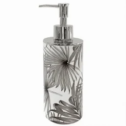 DISPENSER PORTA SAPONE LIQUIDO FANTASIA TROPICALE ACCESSORIO ARREDO BAGNO 87067