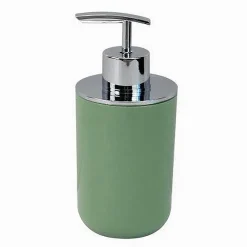 DISPENSER PORTA SAPONE LIQUIDO VERDE SILVER PER RICAMBIO ACCESSORIO BAGNO 79874