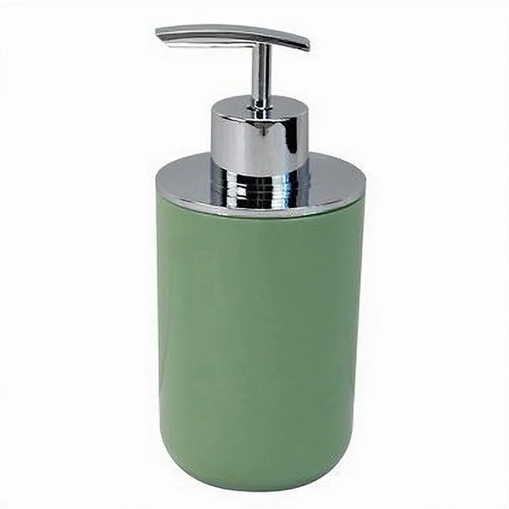 DISPENSER PORTA SAPONE LIQUIDO VERDE SILVER PER RICAMBIO ACCESSORIO BAGNO 79874