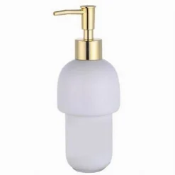 DISPENSER PORTA SAPONE LIQUIDO PER ATTACCO A MURO RICAMBIO ACCESSORI BAGNO 59342