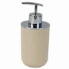 DISPENSER PORTA SAPONE LIQUIDO BEIGE SILVER PER RICAMBIO ACCESSORI BAGNO 79880