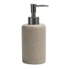 DISPENSER PORTA SAPONE LIQUIDO PIETRA CEMENTO NATURALE ACCESSORIO ARREDO DA BAGNO 87823