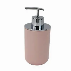DISPENSER PORTA SAPONE LIQUIDO ROSA SILVER PER RICAMBIO ACCESSORI BAGNO 79868