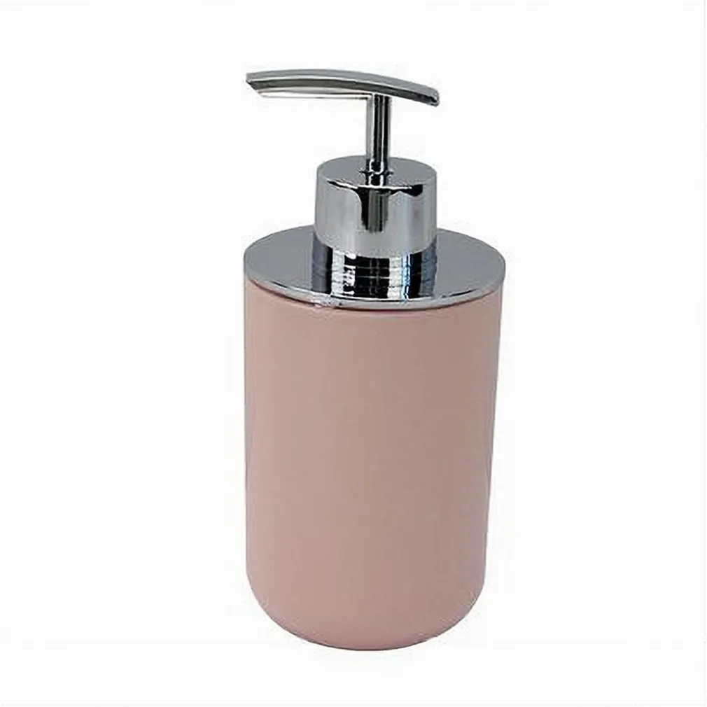 DISPENSER PORTA SAPONE LIQUIDO ROSA SILVER PER RICAMBIO ACCESSORI BAGNO 79868