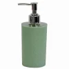 DISPENSER SAPONE LIQUIDO LAVANDINO VERDE LAVORATO ACCESSORIO ARREDO BAGNO 79785