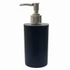DISPENSER SAPONE LIQUIDO BAGNO PER LAVANDINO NERO ACCESSORI ARREDO BAGNO 79181