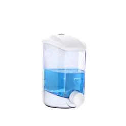 DISPENSER SAPONE LIQUIDO A PARETE CONTENITORE LIQUIDI CASA NEGOZIO BAGNO 1000 ML