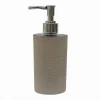 DISPENSER SAPONE LIQUIDO BAGNO PER LAVANDINO BEIGE ACCESSORI ARREDO BAGNO 79177